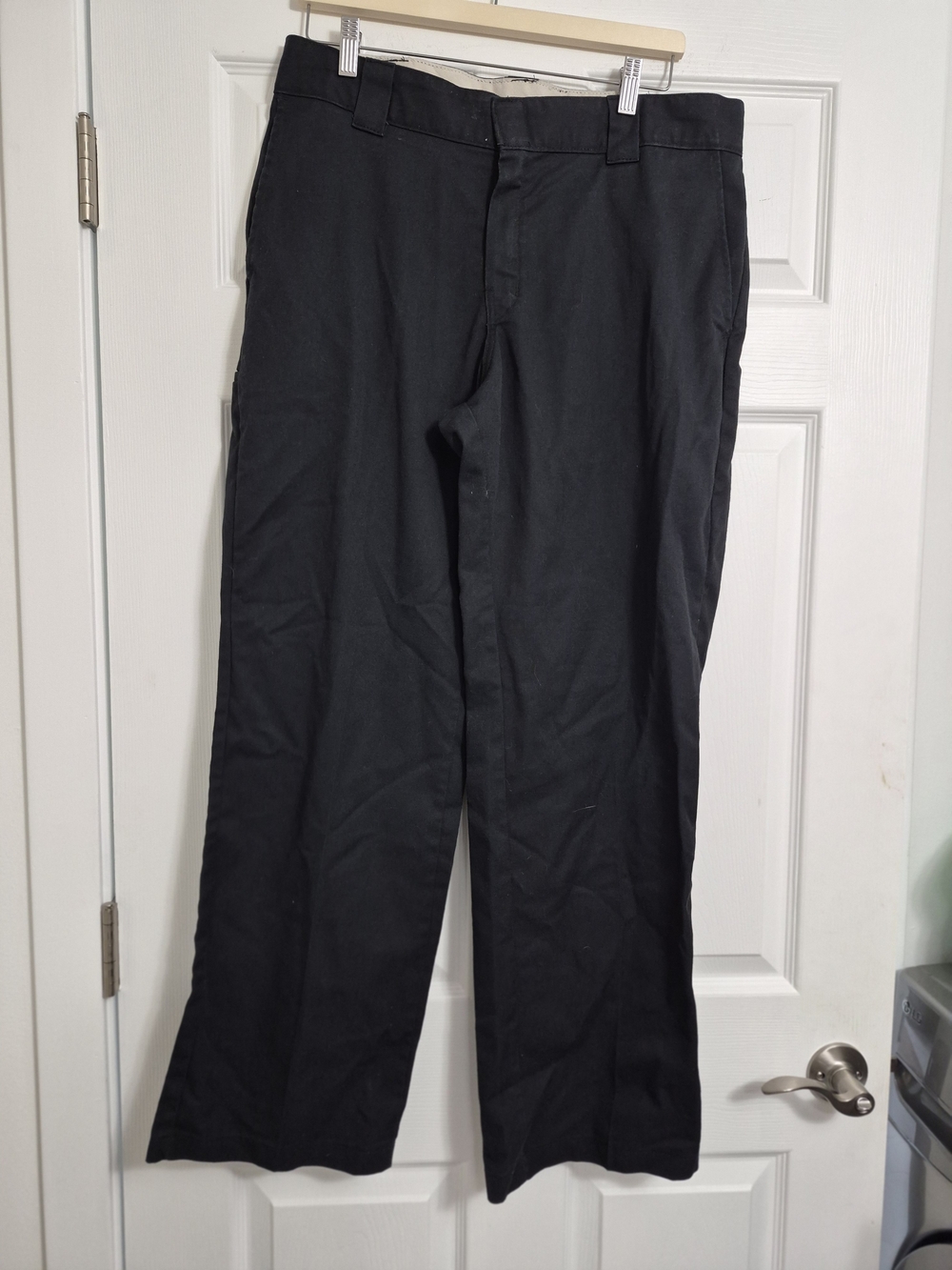 Men's Classic Black Straight Leg